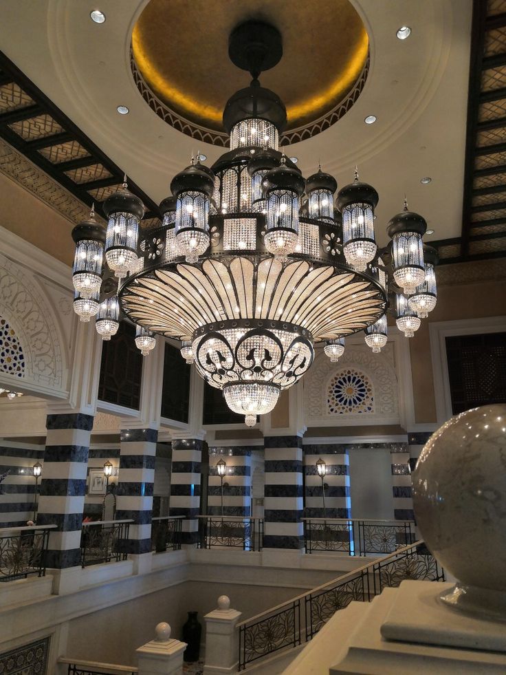 Arabian Nights Ornate Elegance Chandelier for High-ceiling - Custom/D80cm*H100cmWarm Lightcasivra