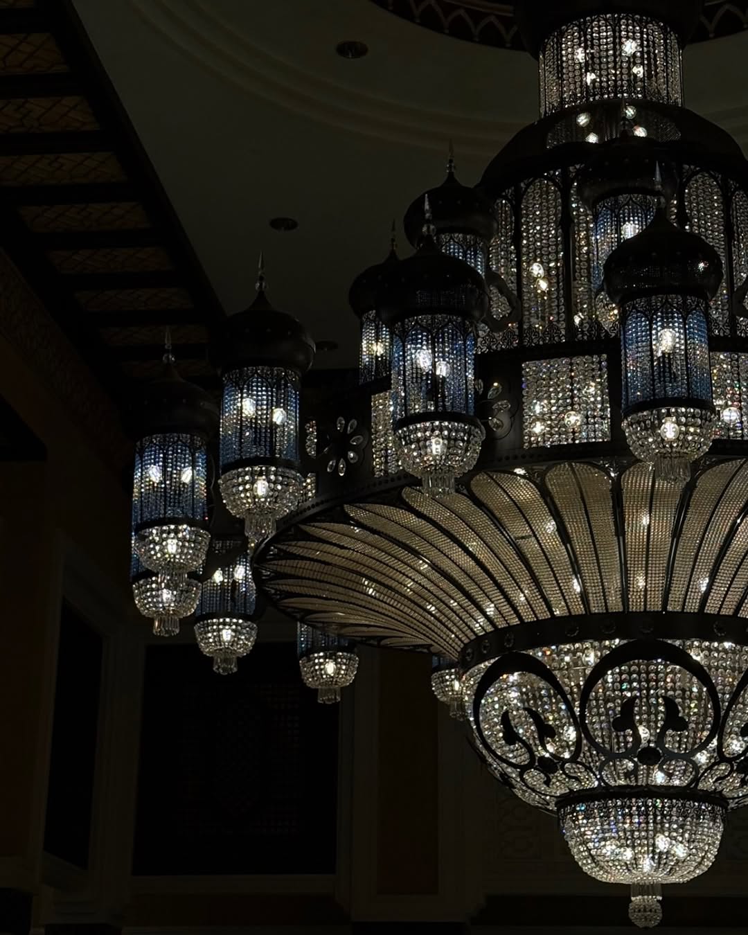 Arabian Nights Ornate Elegance Chandelier for High-ceiling - Custom/D80cm*H100cmWarm Lightcasivra