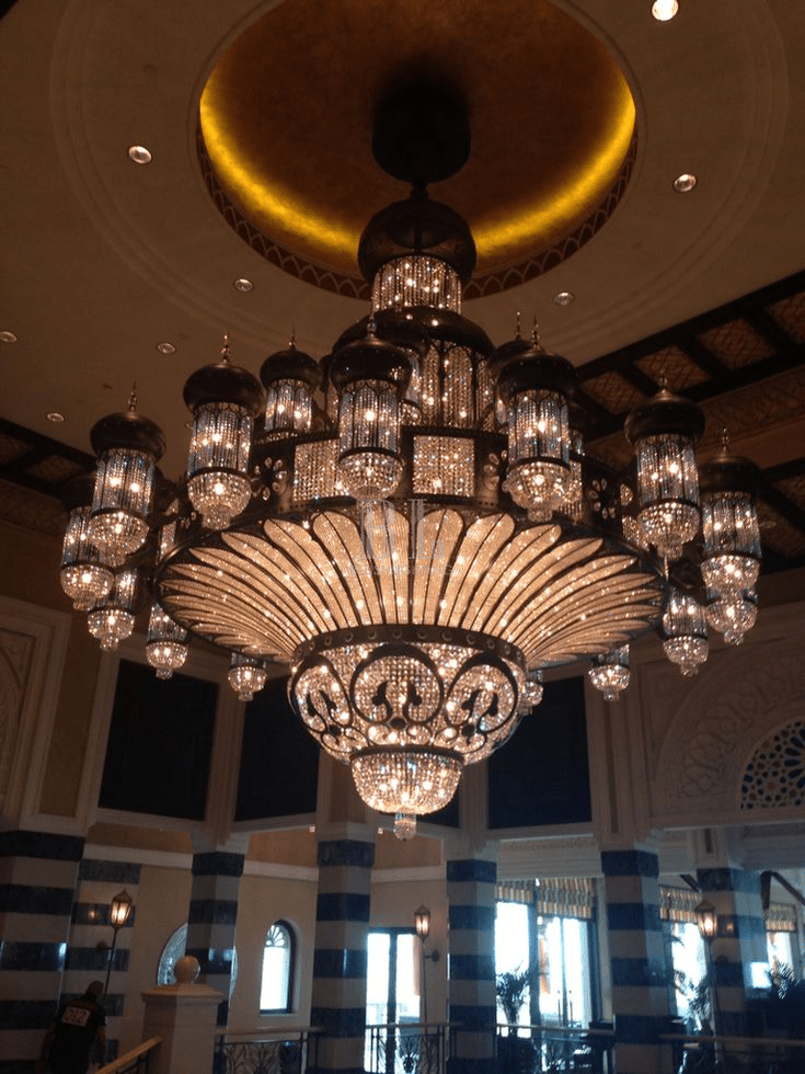 Arabian Nights Ornate Elegance Chandelier for High-ceiling - Custom/D80cm*H100cmWarm Lightcasivra