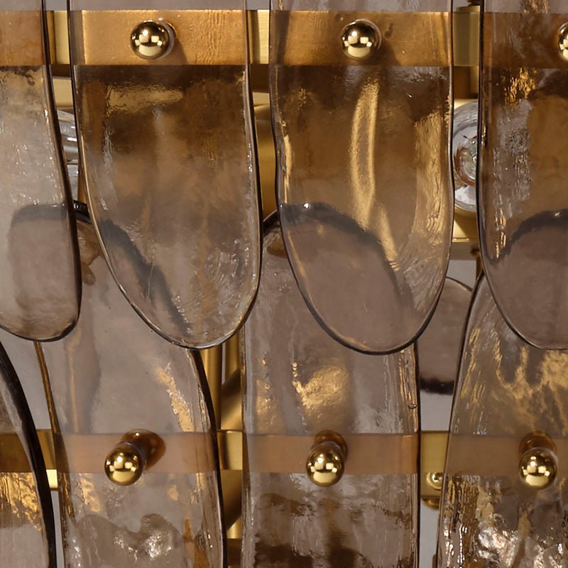 Arcade 10 - Light Blown Glass Chandelier - Bluecasivra