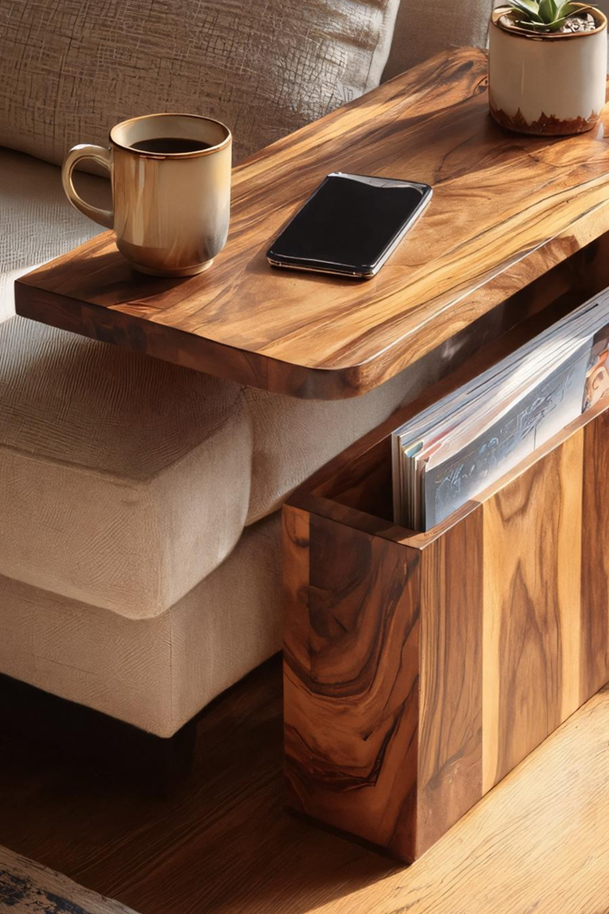 Modern Handcrafted Armrest For Living Room Furniture