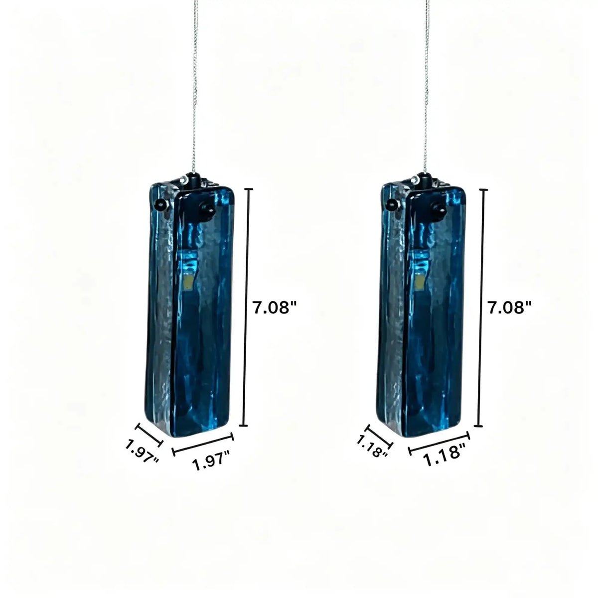 Art Design Colorful Rectangle Cluster Glass Tile Pendant Chandelier - 60 Lights / Round Base / W36"*H180"AmberWarm Lightcasivra