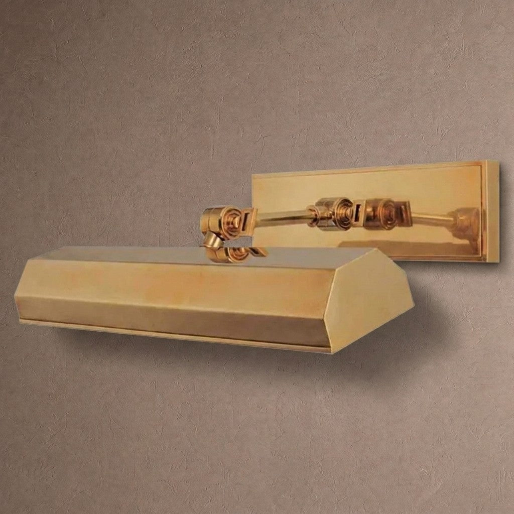 Art Woodbury Picture Light Aged Brass 16" 23" 30" - 16"casivra