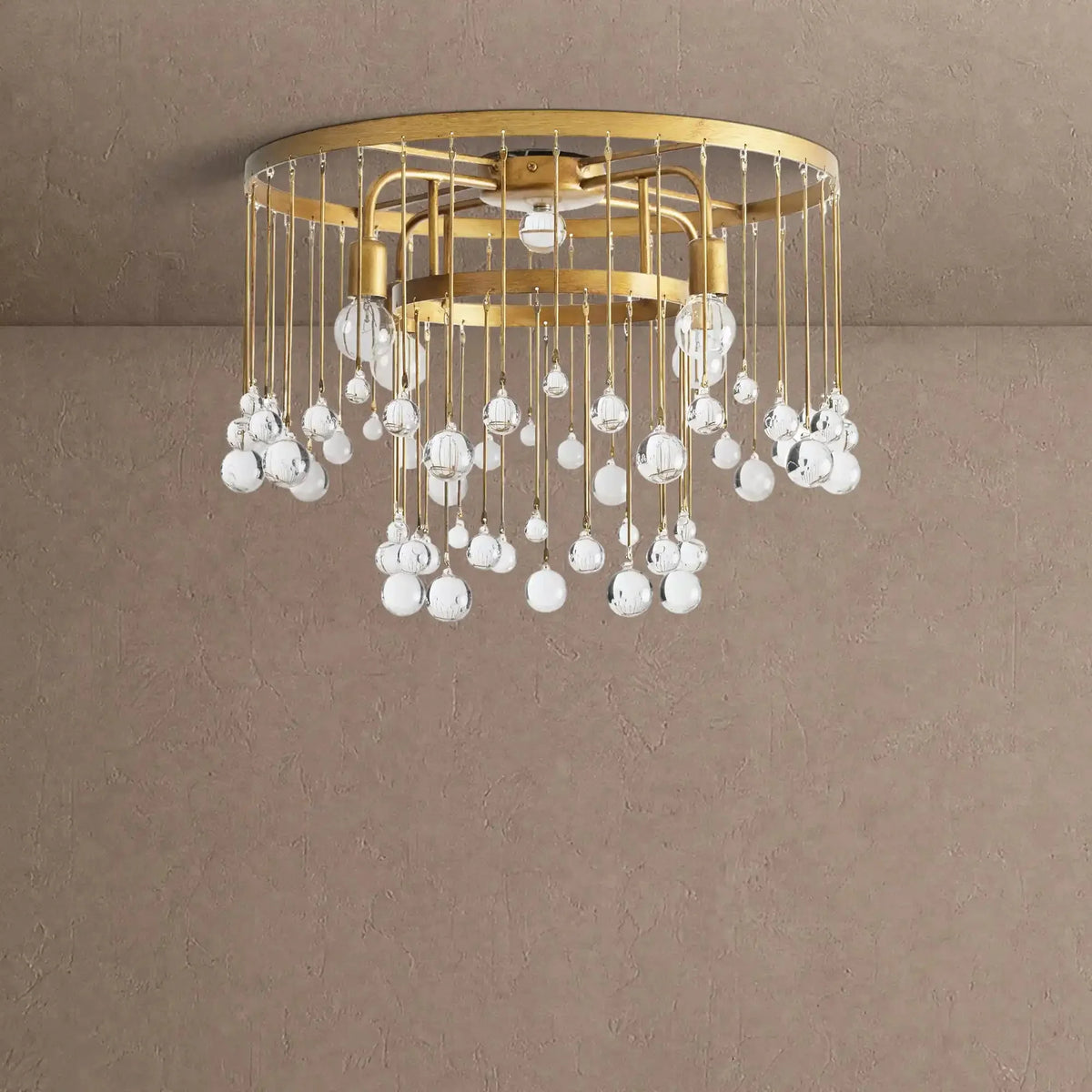 Ansley Flushmount - Brasscasivra