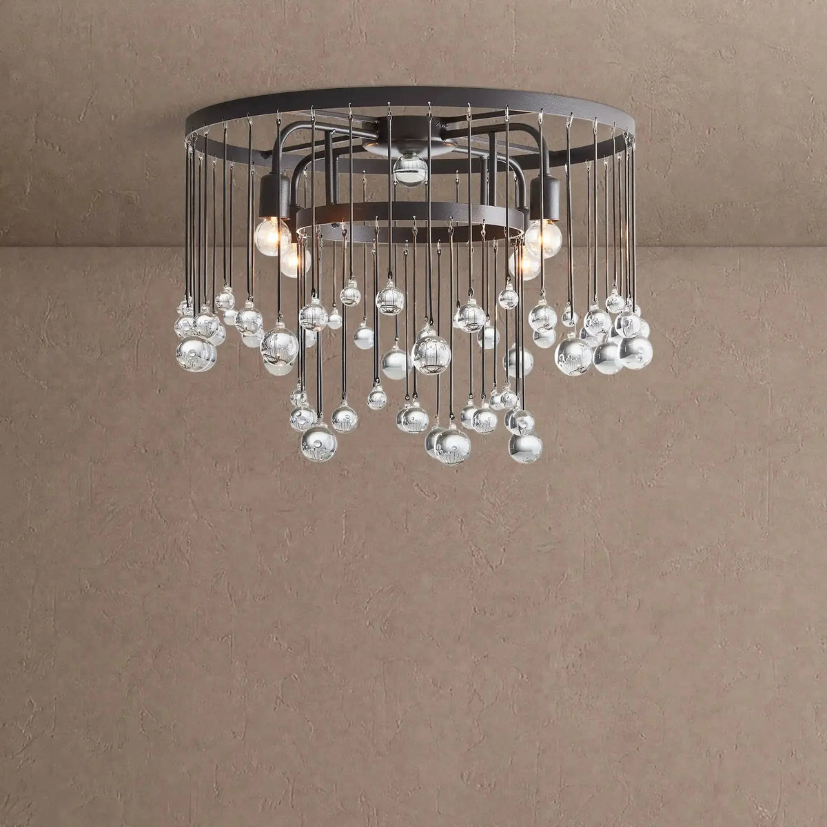 Ansley Flushmount - Brasscasivra