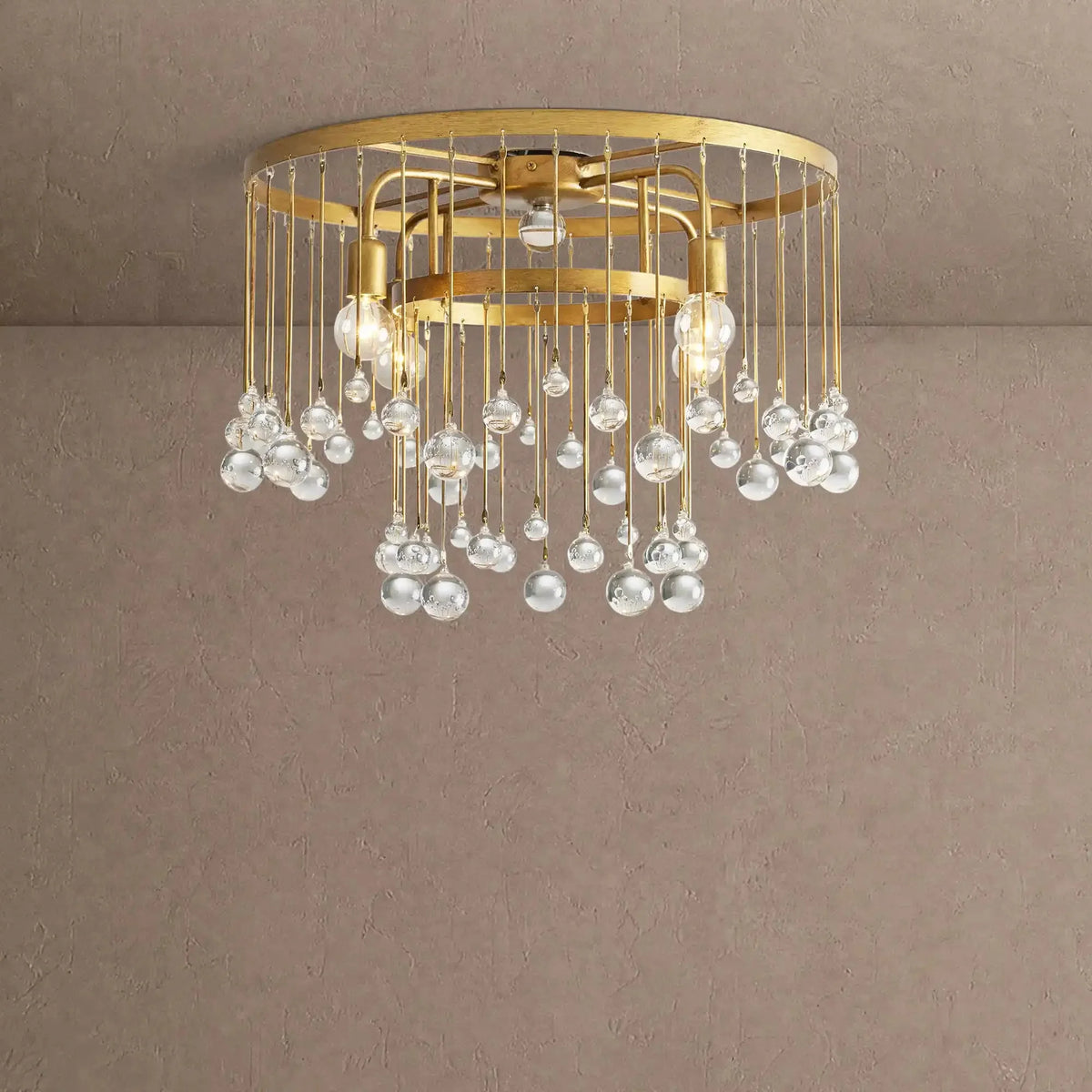 Ansley Flushmount - Brasscasivra