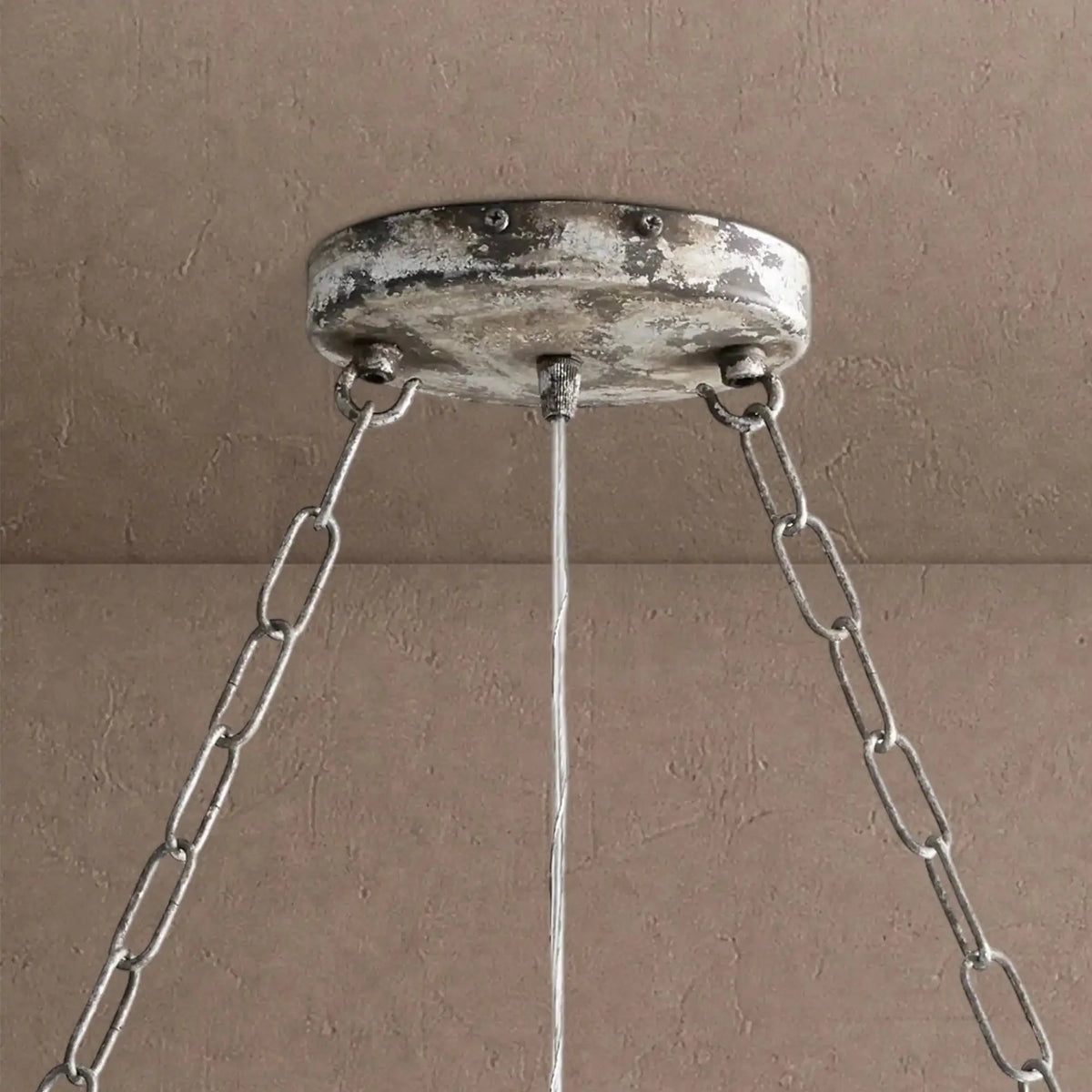 Ansley Rectangular Chandelier 47''60'' - 47‘’Silvercasivra