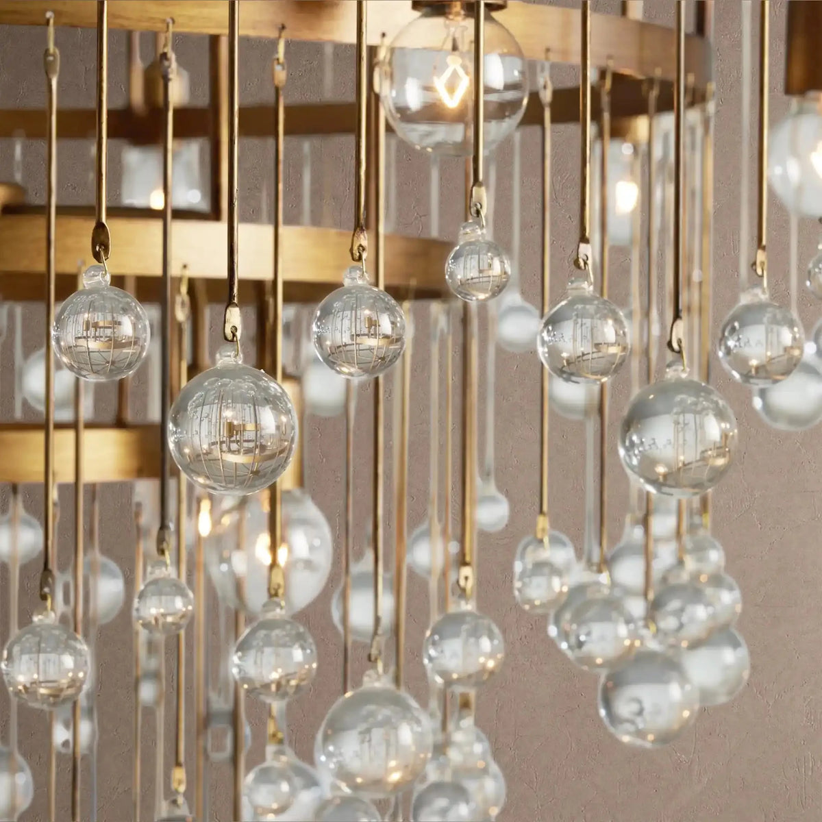 Ansley Round Chandelier - 4-Tier 8-LightSilvercasivra