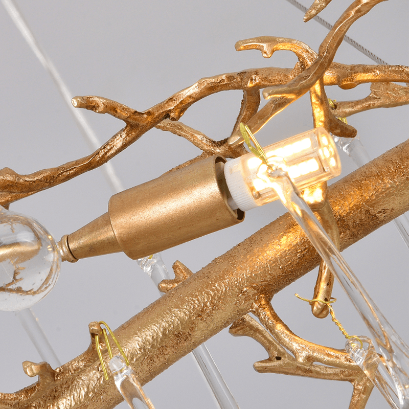 Avis Clear Crystal Branch Chandelier - 31.5“ Lcasivra