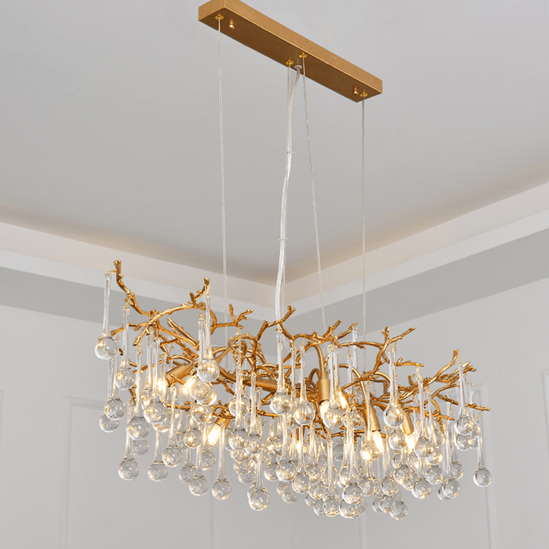 Avis Clear Crystal Branch Chandelier - 31.5“ Lcasivra