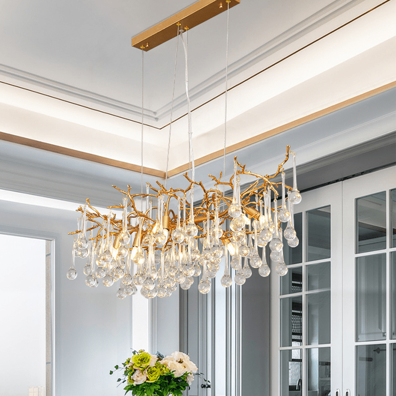 Avis Clear Crystal Branch Chandelier - 31.5“ Lcasivra
