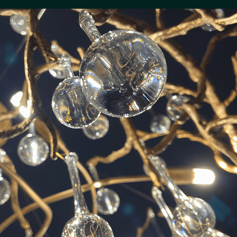 Avis Crystal Rain Branch Chandelier - 31.5" diamColorfulChromecasivra
