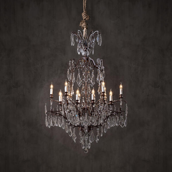 Baroque Large Chandelier-Chandelier-casivra-casivra