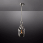 Botanist Crystal Flute Pendant Light