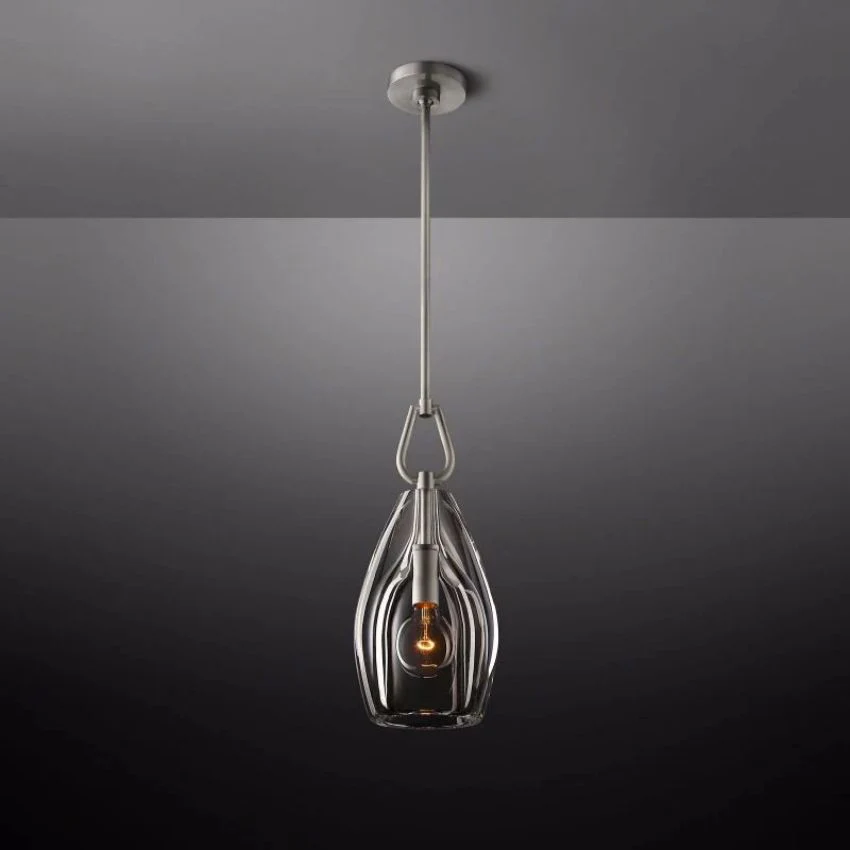 Botanist Crystal Flute Pendant Light