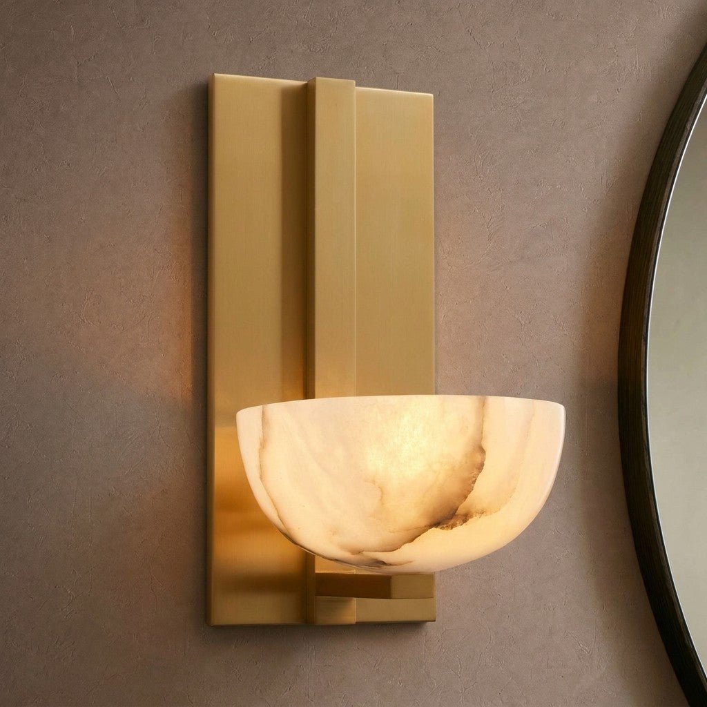 Belmira Alabaster Sconce - ALABASTERcasivra