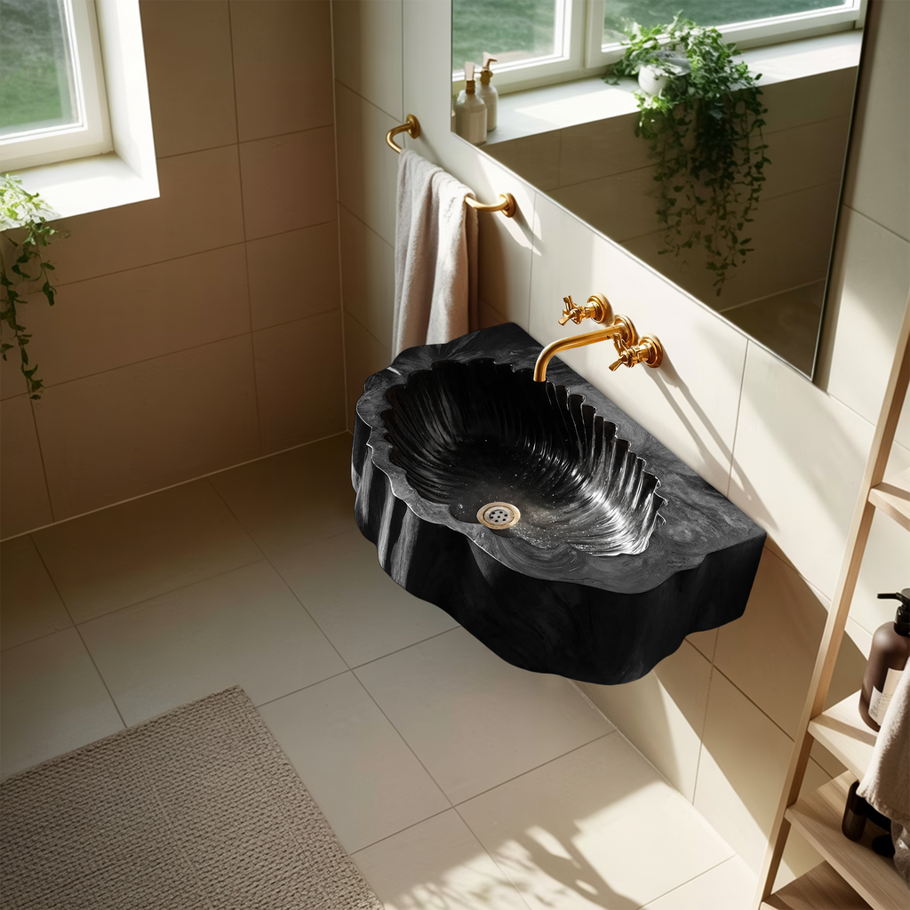 Farmhouse Solid Wood Vanity Sink For Cozy Bathroom Decor