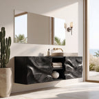 Handcrafted Wall Bathroom Vanity For Modern Bathroom