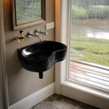 Mid Century Solid Wood Wash Basin For Elegant Bathroom Furniture Decor