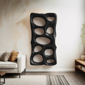 Modern Sculptural Vertical Wall Art For Living Room Decor