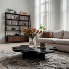 Farmhouse Solid Wood Table For Cozy Living Room