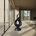 Farmhouse Abstract Sculpture For Garden Outdoor Accent