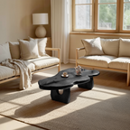Modern Wooden Live Edge Coffee Table For Furniture Decor