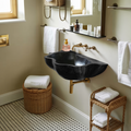 Mid Century Solid Wood Vanity Sink For Stylish Bathroom Decor