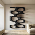Minimalist Organic Void Form Bookshelf For Living Room