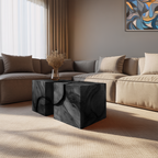 Farmhouse Wooden Square Coffee Table For Cozy Interiors