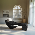 Organic Sculptural Chaise Lounge Chair For Living Room
