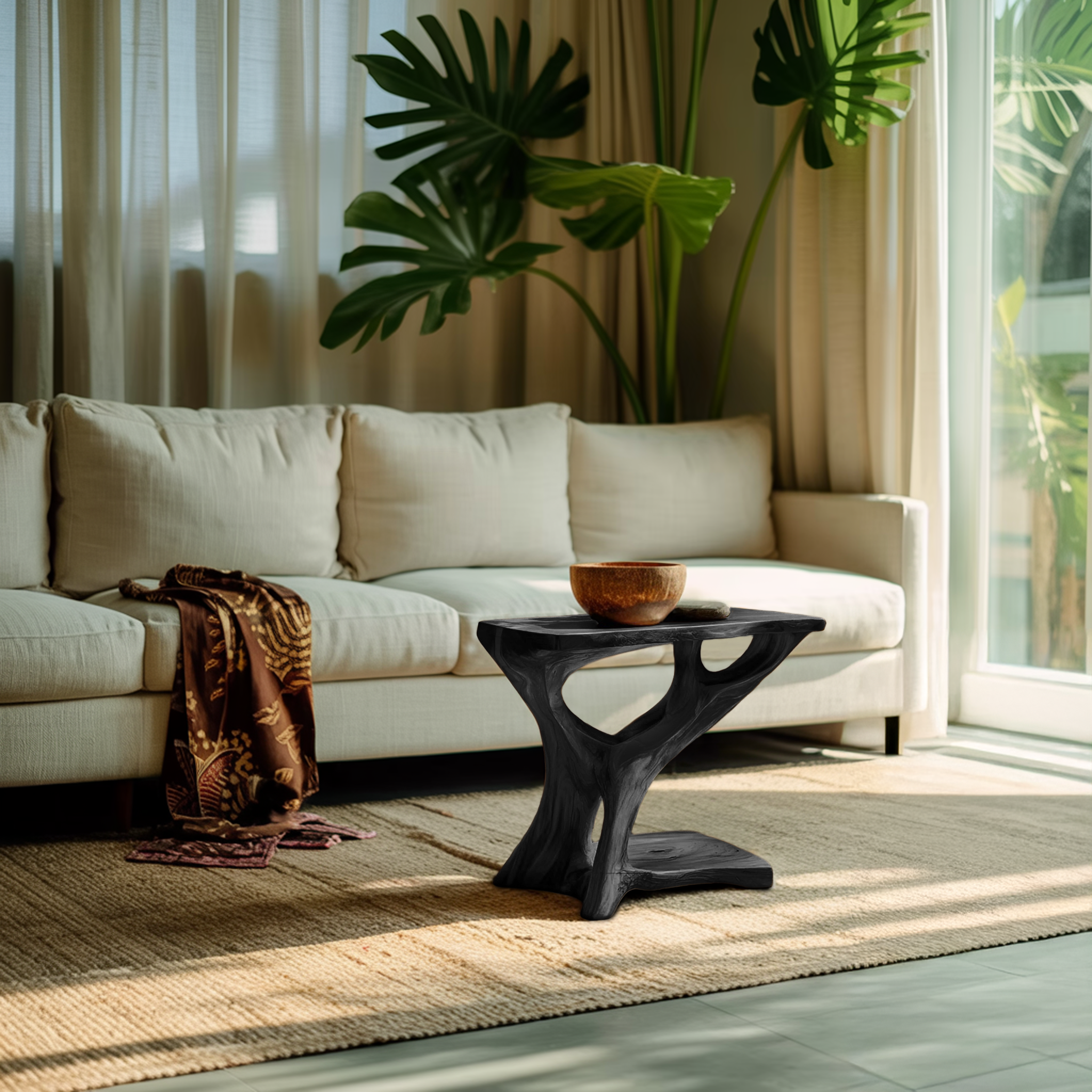 Modern Side Table Tree Shape Design For Home