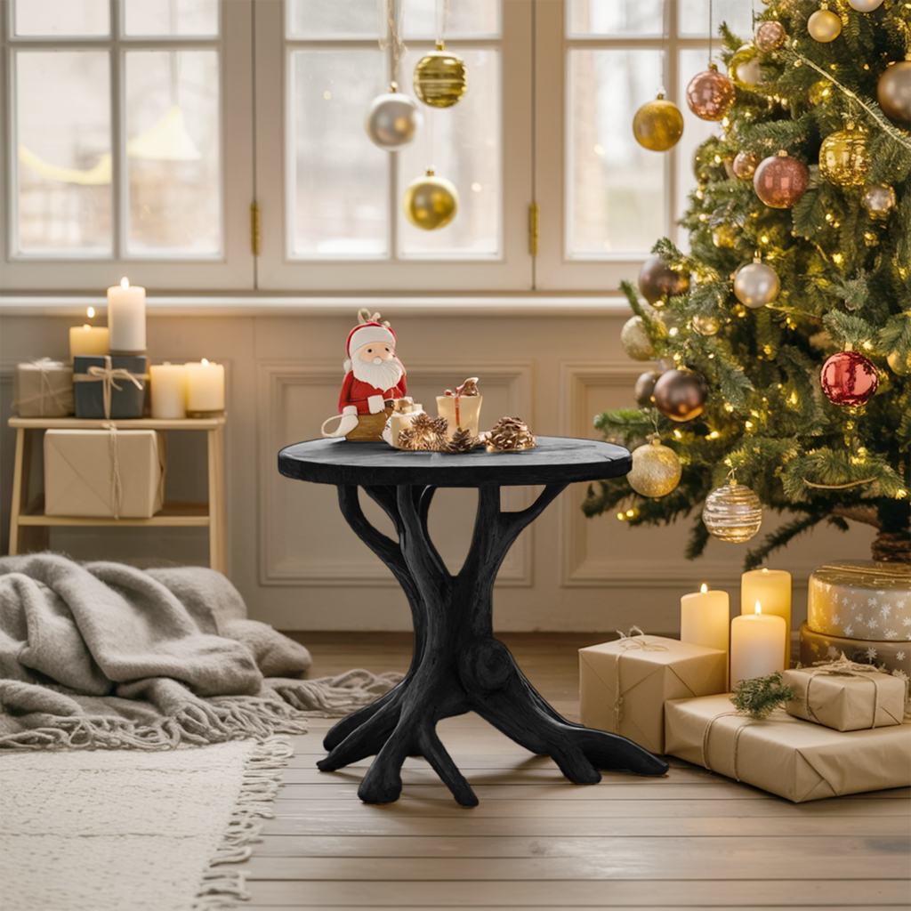 Mid Century Wooden End Table For Furniture Decor Festive Inspiration