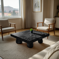 Farmhouse Wooden Live Edge Coffee Table For Entryway Design