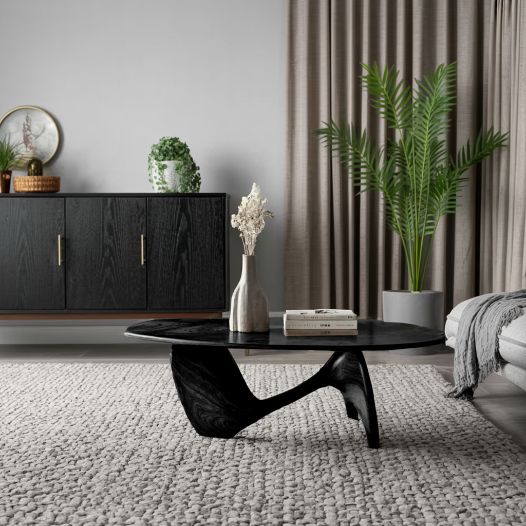 Mid Century Wood Table For Functional Room Decor