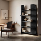 Minimalist Bookcase Sculptural Design For Living Decor