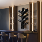 Modern Sculptural Tree Branch Wine Bottle Holder For Kitchen Decor