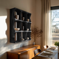 Mid Century Kitchen Wall Shelf For Cozy Cooking Space