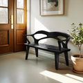 Live Edge Wood Bench For Entryway And Entry Hall