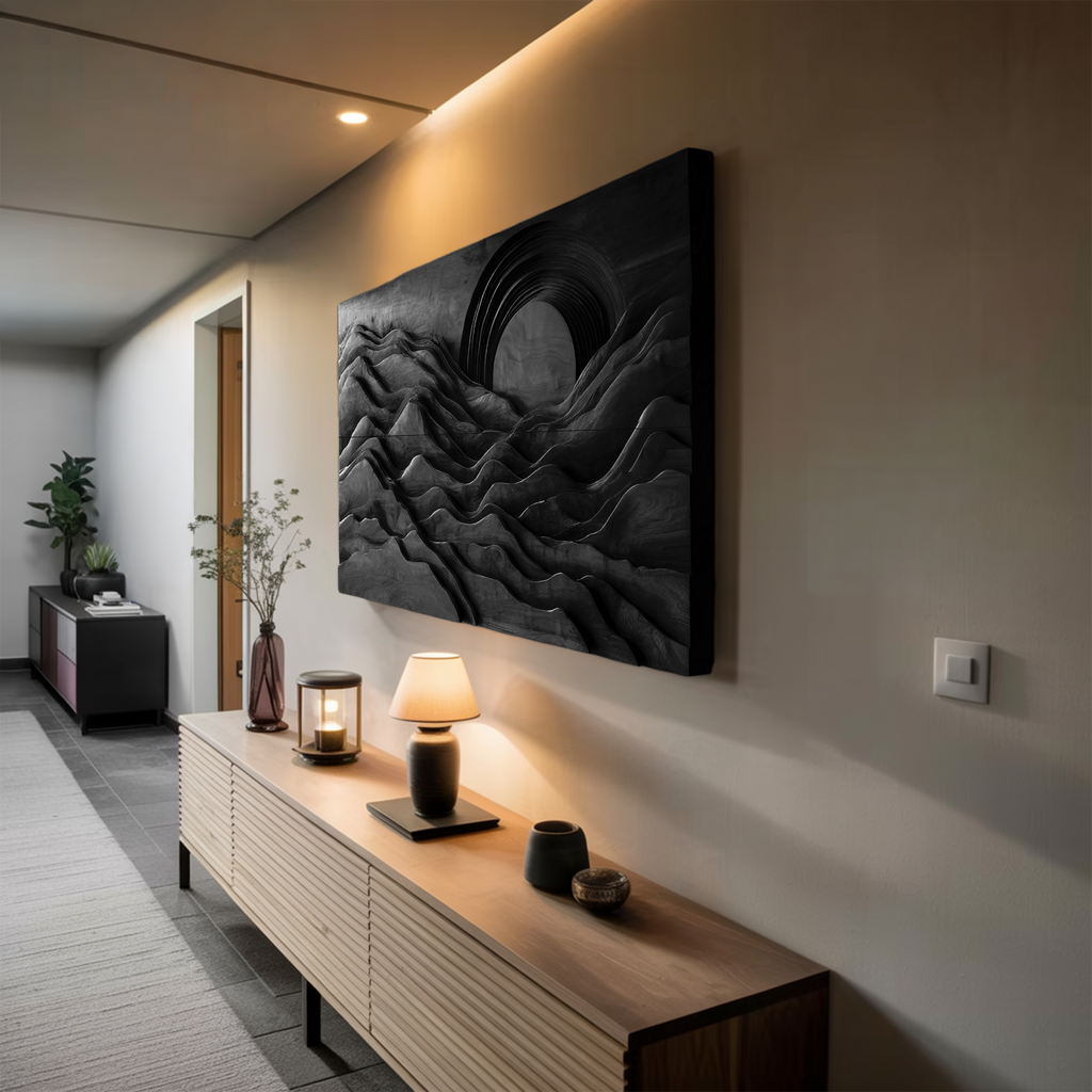 Handcrafted Wall Sculpture For Modern Home Interior