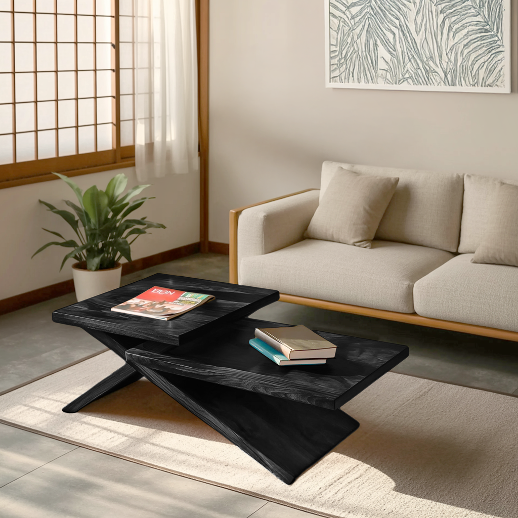 Rustic Coffee Table With Stylish Look For Living