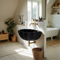 Modern Solid Wood Vanity Sink For Bathroom Furniture Decor