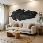 Organic Sculpture Leaf Wall Art For Living Room Or Bedroom