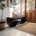 Live Edge Wood Entryway Bench For Farmhouse Style Homes