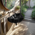 Handcrafted Live Edge Wood Basin For Unique Bedroom Vanity Decor
