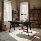 Modern Solid Wood Desk For Living Room And Office Decor