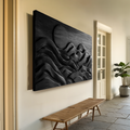 Rustic Mountain Sunrise Wall Decor For Home Interiors