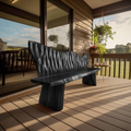 Handcrafted Rustic Wood Entryway Bench For Home Interior