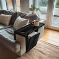 Farmhouse Wooden Armrest For Rustic Sofa Furniture