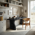 Handcrafted Solid Wood Desk For Reading And Work Area